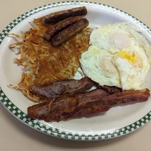 Big breakfast platter