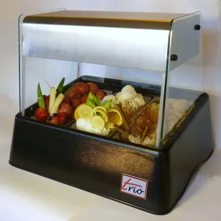 Tabletop unit- no electricity- great for office functions and weddings