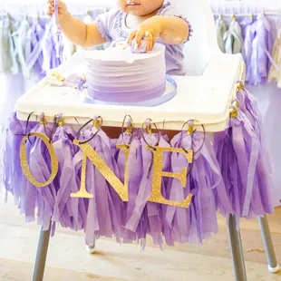 Smash cake that was complimenTary with order