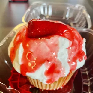Strawberry Cupcake