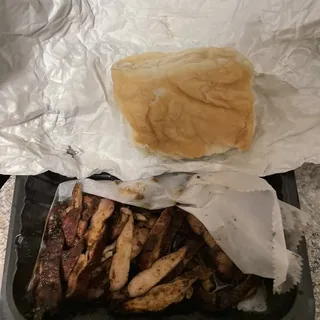 Jerk Chicken Sandwich with Coco Bread