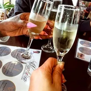 Cheers!!! A great place for a Ladies Day