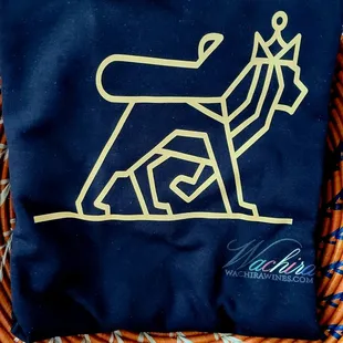 Wachira Lion crewneck sweatshirt. Available for sale at KARIBU by Wachira