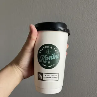 Hot Latte 16 oz