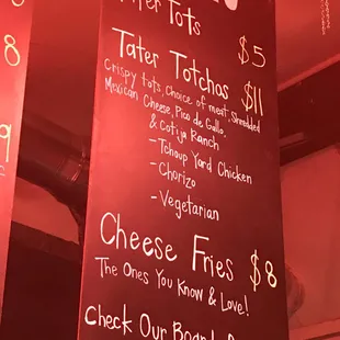 Menu 9/29