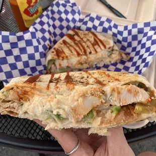 Chicken Crunchy Wrap Supreme