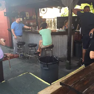 The hangout...Handsome Willy's