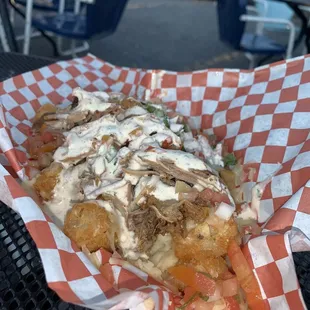 Loaded tater tots
