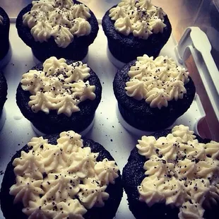 dessert, food, cupcakes