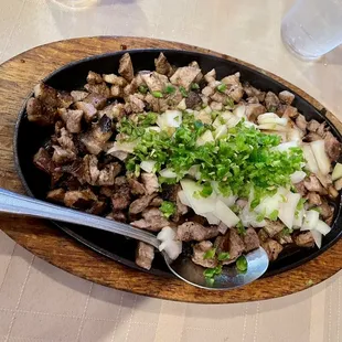 Sizzling Sisig
