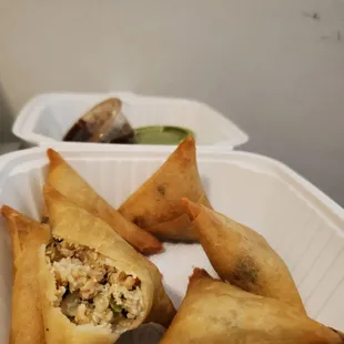 Chicken Samosas