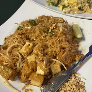 Pad Thai with tofu