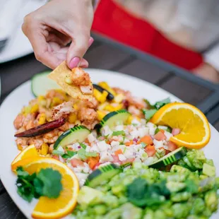 Ceviches sampler