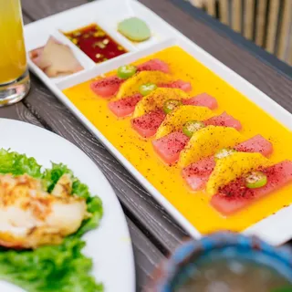 Mango Jalapeno Tuna Sashimi