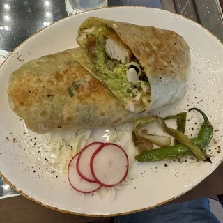 Pescado Burrito