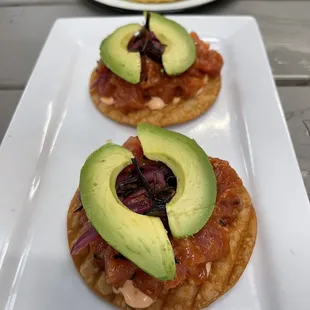 Ahi Poke Tostada