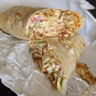 Rotisserie Chicken Burrito