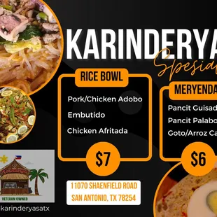 On a budget menu
