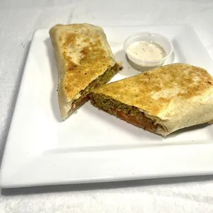 Falafel sandwich