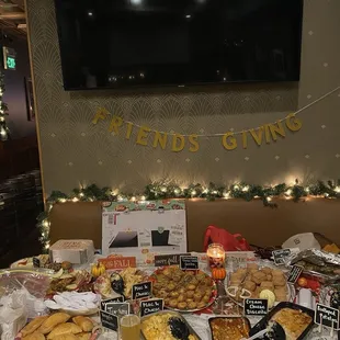 Lovely area in the back for small get togethers