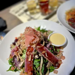 Ahi Tuna salad, 10/10! Ate this for 9 years, same consistency and quality