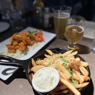 Double Truffle Fries, 10/10  Black Bean Soup, 6/10