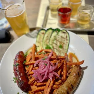 Beer Sausages, 8/10, goes so well with beers