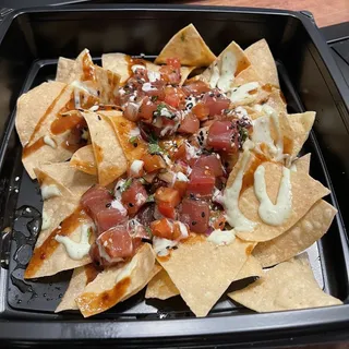 Ahi Poke Nachos