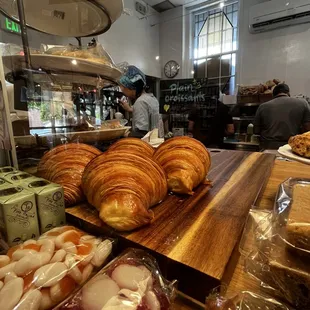 a variety of pastries