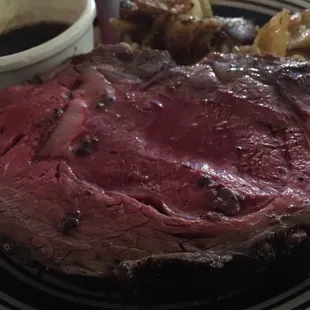 Prime rib special nice an rare !