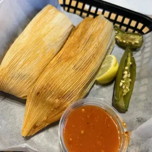 Pork tamales