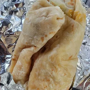 Reg Burrito,  grilled chicken