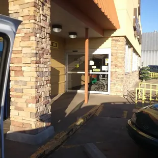 East entrance