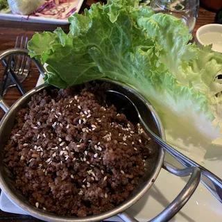 Kobe Beef Lettuce Wrap