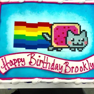 Perfect cake, simple and exactly what my daughter wanted.