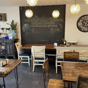 Inside dining