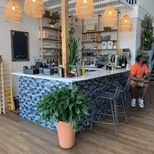Bar area
