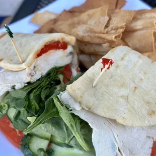 Chicken Naanwich