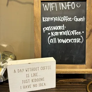 Love the little sign!