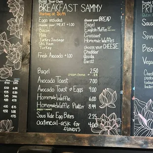 Sammy menu