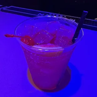 Their watermelon crush drink from the drink menu. Super sweet, tasted like fruit punch.