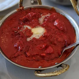 Butter chicken (this was my fav)