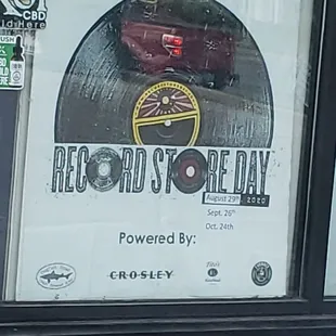 Last observance of Record Store Day!