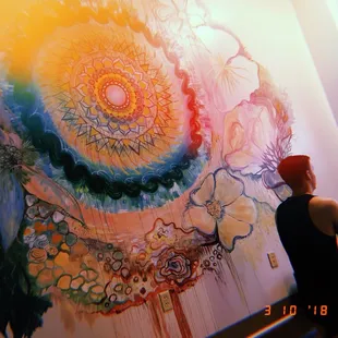 I love the art on the walls!