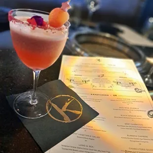 Princess Peach cocktail