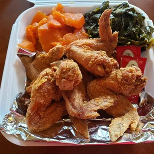Chicken Wing Dinner