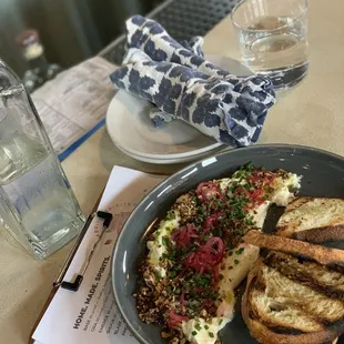 Whipped Quark Quinoa Granola