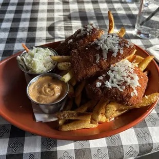 fresh fish and chips