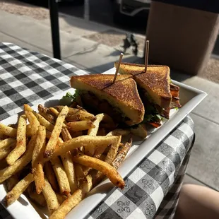 BLT with avocado