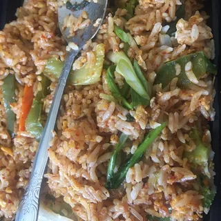 Curry Basil Fried Rice